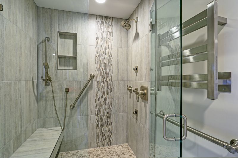 Minimalist Shower with Clear Glass